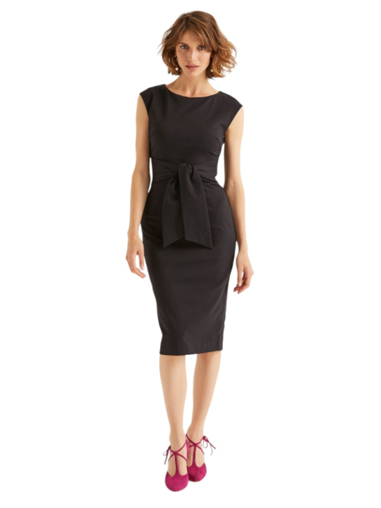Boden Dresses & Skirts - Boden Black Ponte Midi Dress Size 2